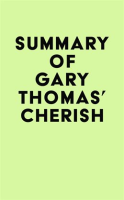 Summary_of_Gary_Thomas_s_Cherish