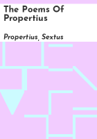 The_poems_of_Propertius