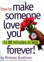 How_to_make_someone_love_you_forever_