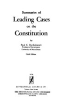 Summaries_of_leading_cases_on_the_Constitution