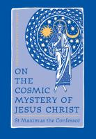 On_the_cosmic_mystery_of_Jesus_Christ