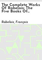 The_complete_works_of_Rabelais