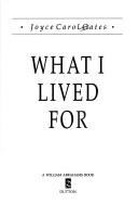What_I_lived_for