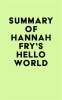Summary_of_Hannah_Fry_s_Hello_World