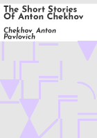 The_short_stories_of_Anton_Chekhov