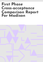 First_phase_cross-acceptance_comparison_report_for_Madison