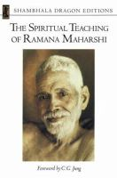 The_spiritual_teaching_of_Ramana_Maharshi