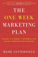 The_one_week_marketing_plan