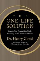 The_one-life_solution