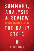 Summary__Analysis___Review_of_Ryan_Holiday_s_and_Stephen_Hanselman_s_The_Daily_Stoic
